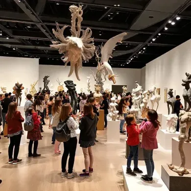 Nikmati Pameran Patung Tanpa Khawatir Fasilitas